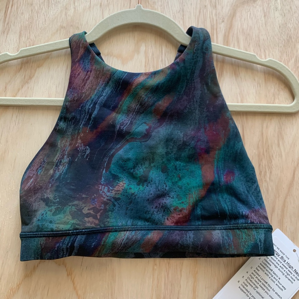 Energy High Neck Bra